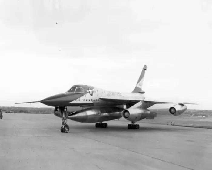 Framed Print : The first Convair XB-58A Hustler 55-660 Framed Print : The first Convair XB-58A Hustler 55-660