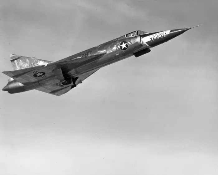 Framed Print : The first Convair YF-102A Delta Dagger 53-1787 Framed Print : The first Convair YF-102A Delta Dagger 53-1787