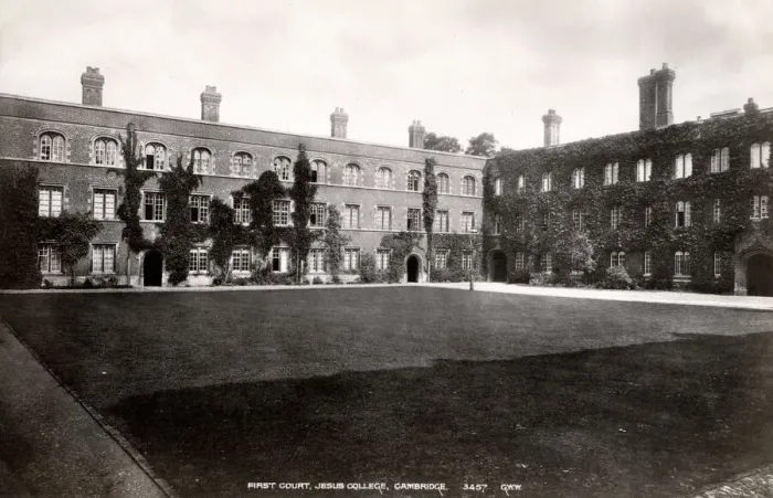 Framed Print : First Court, Jesus College, Cambridge Framed Print : First Court, Jesus College, Cambridge