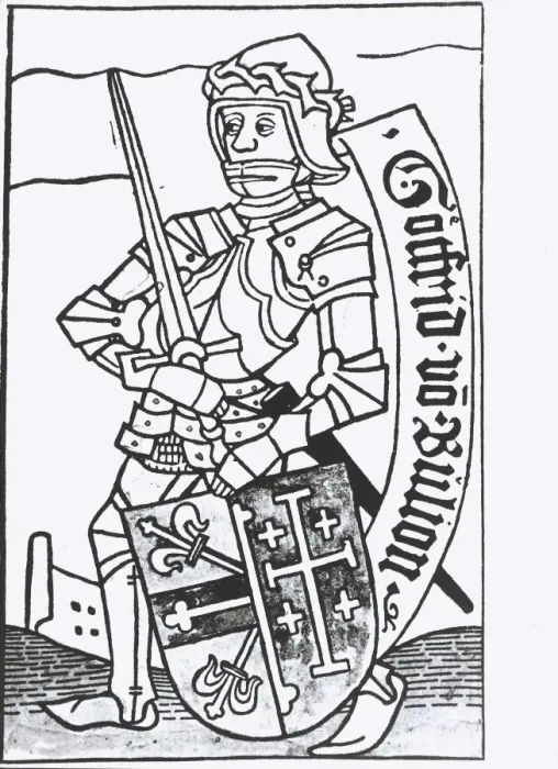 Framed Print : First Crusade (1096-1099). Godfrey of Bouillon Framed Print : First Crusade (1096-1099). Godfrey of Bouillon
