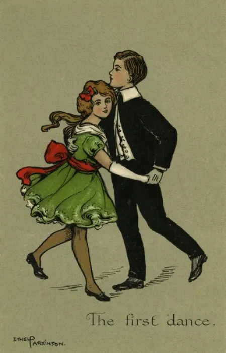 Framed Print : The first dance Framed Print : The first dance