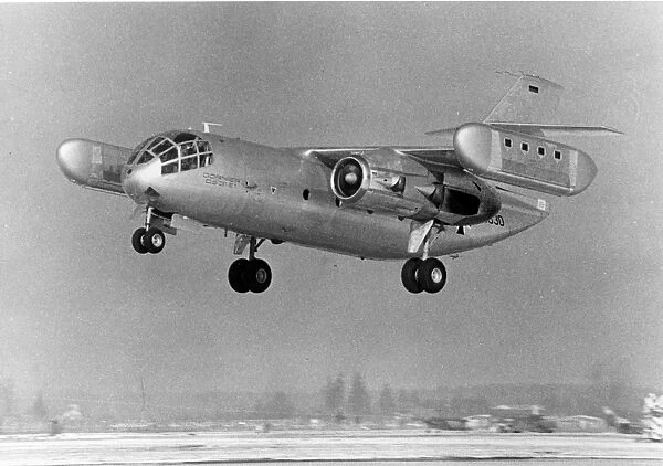 The first Dornier Do31E experimental V  /  STOL transport D-9530