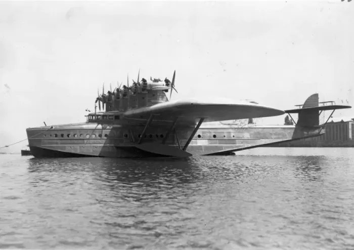 Framed Print : The first Dornier DoX on the water Framed Print : The first Dornier DoX on the water