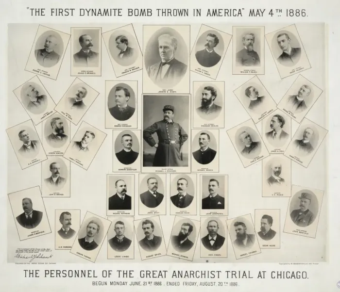 Framed Print : The first dynamite bomb thrown in America May 4th, 1886 Framed Print : The first dynamite bomb thrown in America May 4th, 1886