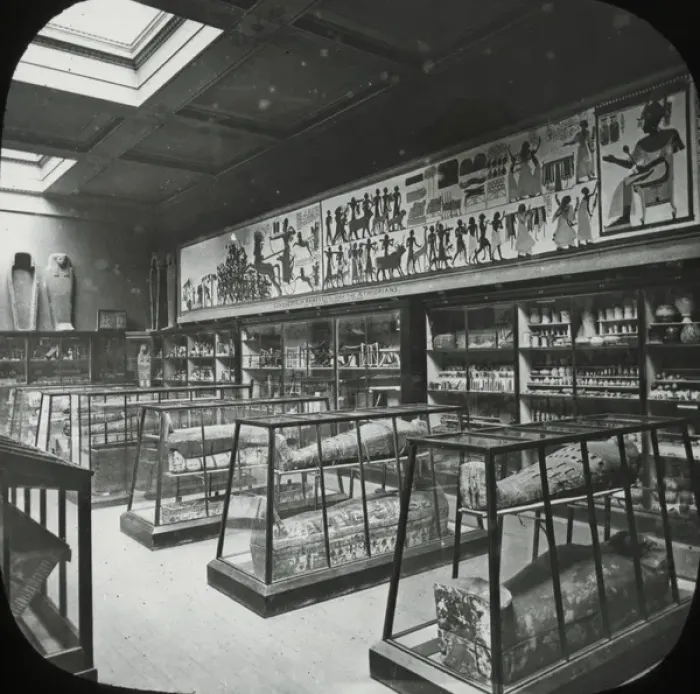 Framed Print : First Egyptian Room, looking North (British Museum) Framed Print : First Egyptian Room, looking North (British Museum)