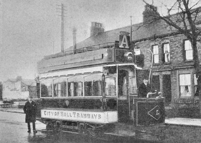 Framed Print : First Electric Tram, Hull Framed Print : First Electric Tram, Hull
