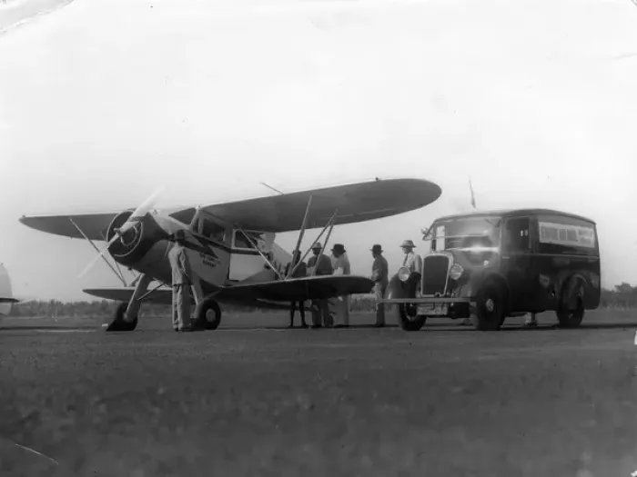Framed Print : The first Empire Airmail service Framed Print : The first Empire Airmail service