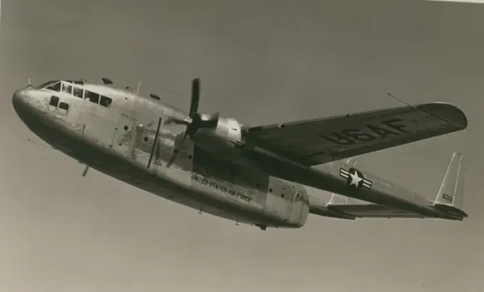 Framed Print : The first Fairchild C-119B Flying Boxcar, 48-319 Framed Print : The first Fairchild C-119B Flying Boxcar, 48-319