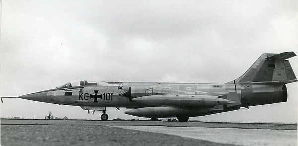 The first Fokker-built F-104G Starfighter for the Luftwa?