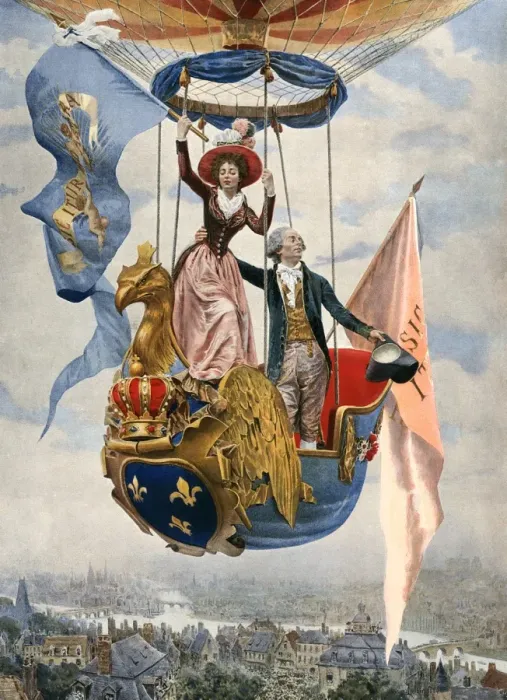 Framed Print : First Gas Balloon (2) Framed Print : First Gas Balloon (2)