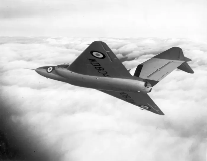 Framed Print : The first Gloster GA5 WD804 Framed Print : The first Gloster GA5 WD804