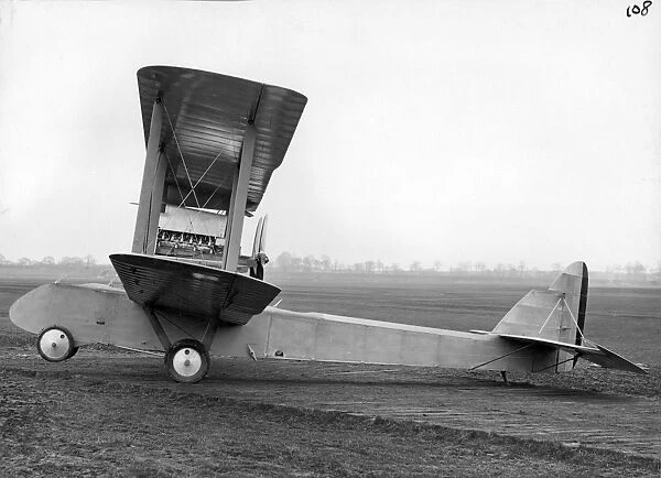 The first de Havilland DH3 bomber