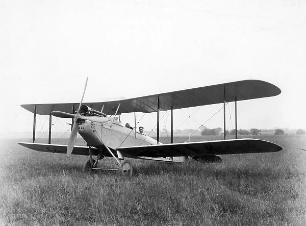 The first de Havilland DH51 G-EBIM with Alan J Cobham