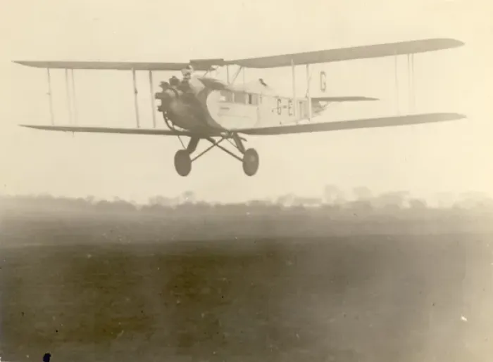 Framed Print : The first de Havilland DH61 Giant Moth, G-EBTL