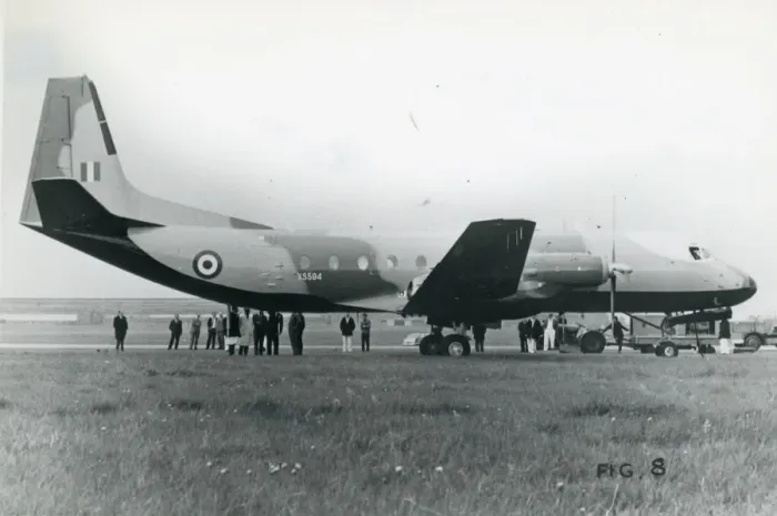 Framed Print : The first Hawker Siddeley Andover C1, XS594 Framed Print : The first Hawker Siddeley Andover C1, XS594