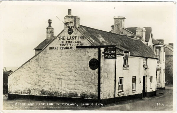 First & Last Inn in England, Lands End, Cornwall