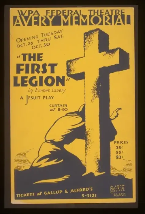 Framed Print : The first legion by Emmet Lavery a Jesuit play The first leg Framed Print : The first legion by Emmet Lavery a Jesuit play The first leg