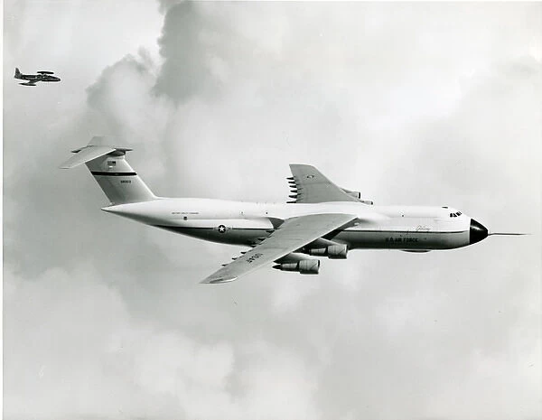 The first Lockheed C-5A Galaxy, 66-8303, with a Lockheed?