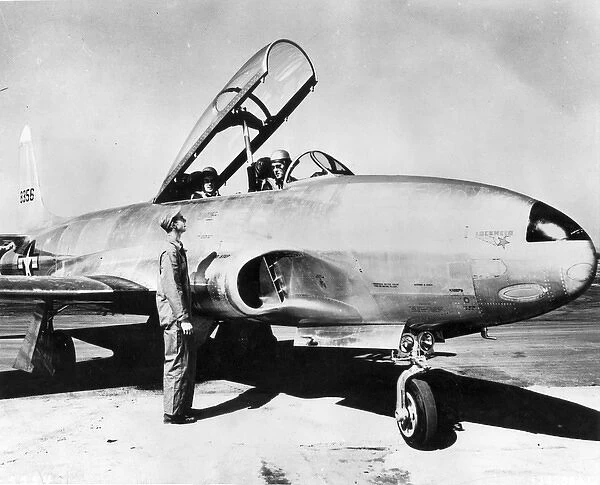 The first Lockheed TF-80C-1-LO Shooting Star 48-356