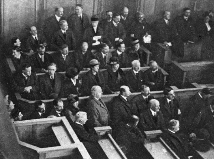 Framed Print : First mixed jury, 1921 Framed Print : First mixed jury, 1921