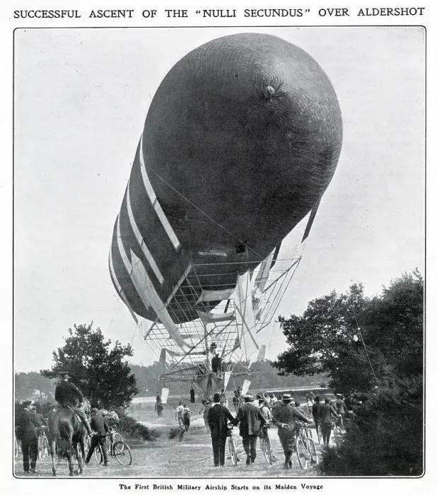 Framed Print : First Powered Airship - British Army Dirigible No 1 Framed Print : First Powered Airship - British Army Dirigible No 1