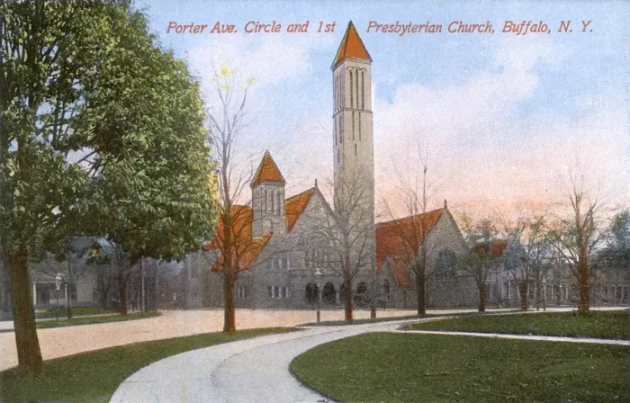 Framed Print : First Presbyterian Church, Buffalo, New York State, USA Framed Print : First Presbyterian Church, Buffalo, New York State, USA