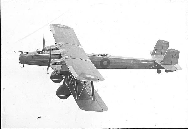 First production Handley Page HP38 Heyford I K3489