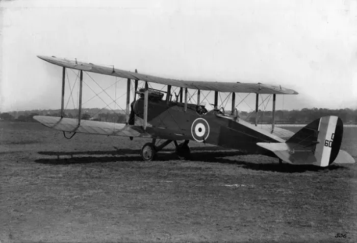 Framed Print : The first production de Havilland DH9 C6051 at Hendon Framed Print : The first production de Havilland DH9 C6051 at Hendon