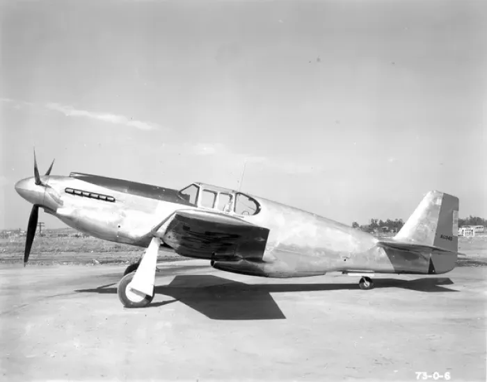 Framed Print : The first production North American Mustang I AG345 Framed Print : The first production North American Mustang I AG345