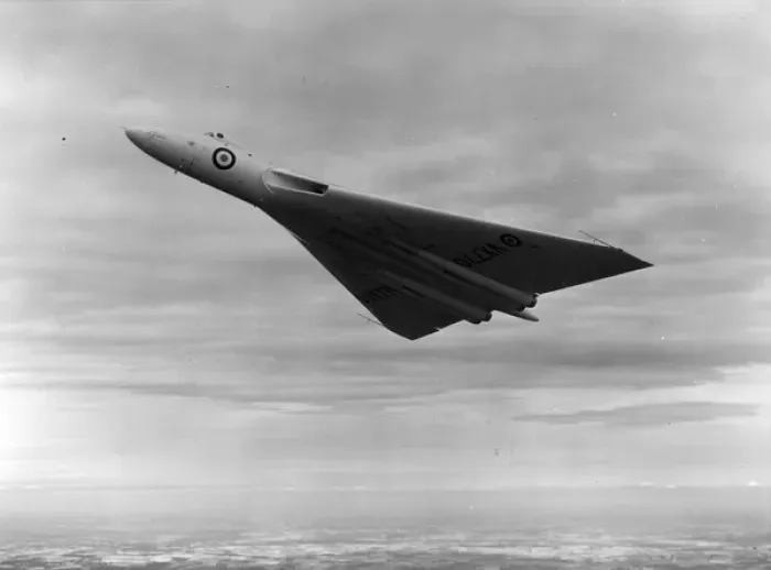 Framed Print : The first prototype Avro Vulcan VX770 Framed Print : The first prototype Avro Vulcan VX770