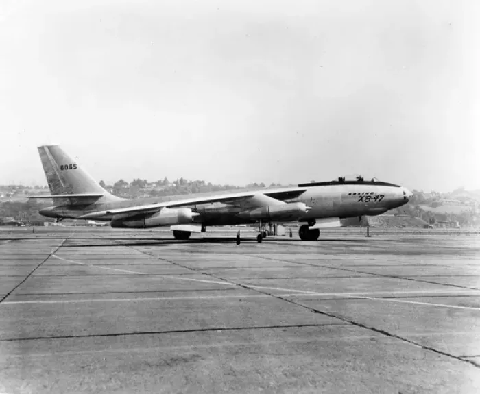 Framed Print : The first prototype Boeing XB-47 46-6065 Framed Print : The first prototype Boeing XB-47 46-6065
