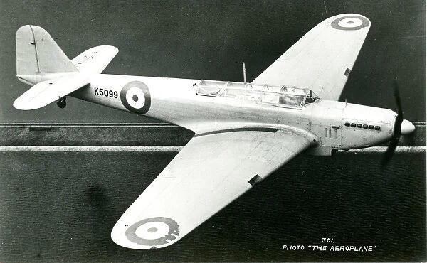 The first prototype Fairey P4  /  34 day bomber, K5099