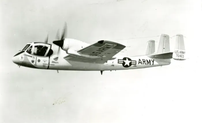 Framed Print : The first prototype Grumman YAO-1A Mohawk, 57-6463, of t? Framed Print : The first prototype Grumman YAO-1A Mohawk, 57-6463, of t?