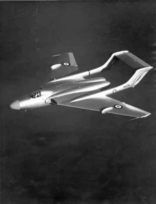 Framed Print : The first prototype de Havilland DH110 WG236 Framed Print : The first prototype de Havilland DH110 WG236