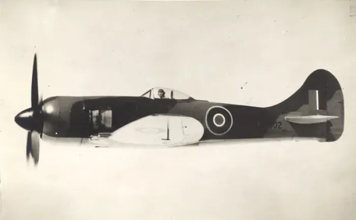 Framed Print : First prototype Hawker Tempest II, LA602 Framed Print : First prototype Hawker Tempest II, LA602