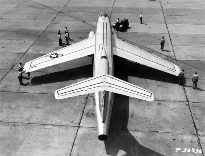 Framed Print : The first prototype Martin XB-51 46-685 Framed Print : The first prototype Martin XB-51 46-685