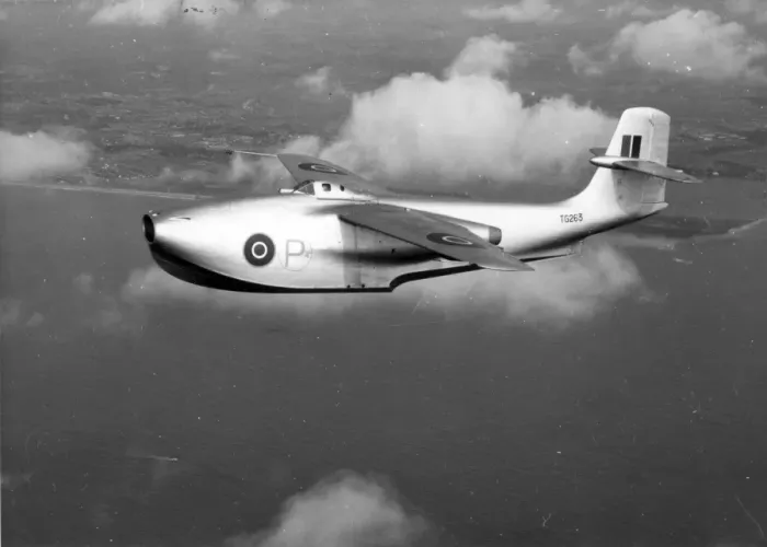 Framed Print : The first prototype Saunders-Roe SR A / 1 TG263 Framed Print : The first prototype Saunders-Roe SR A / 1 TG263