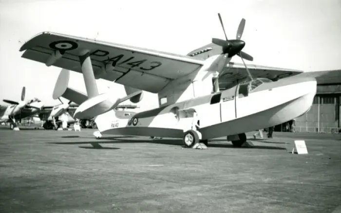Framed Print : The first prototype Supermarine Seagull ASR1, PA143, at ? Framed Print : The first prototype Supermarine Seagull ASR1, PA143, at ?