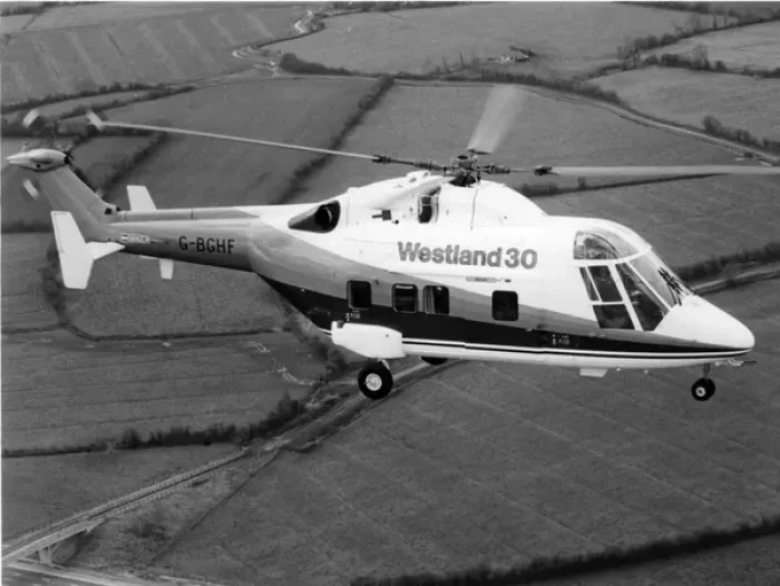 Framed Print : First prototype Westland 30 G-BGHF Framed Print : First prototype Westland 30 G-BGHF
