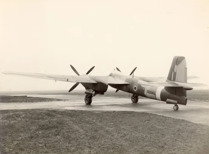 Framed Print : First prototype Westland Welkin, DG558 / G Framed Print : First prototype Westland Welkin, DG558 / G
