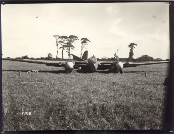 Framed Print : First prototype Westland Welkin, DG558 / G Framed Print : First prototype Westland Welkin, DG558 / G
