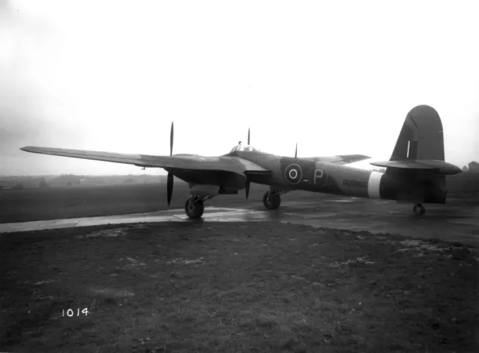 Framed Print : First prototype Westland Welkin DG558 / G Framed Print : First prototype Westland Welkin DG558 / G