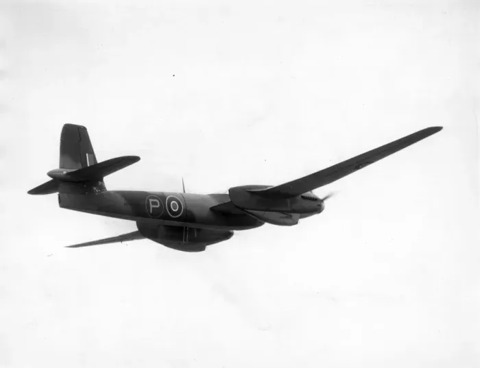 Framed Print : First prototype Westland Welkin DG558  /  G
