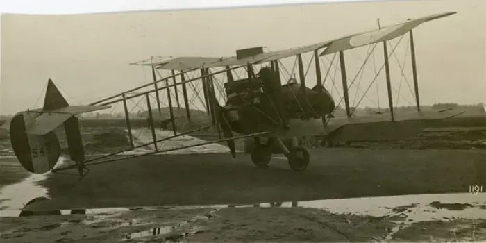 Framed Print : The first Royal Aircraft Factory FE2h, A6545, at Martles? Framed Print : The first Royal Aircraft Factory FE2h, A6545, at Martles?