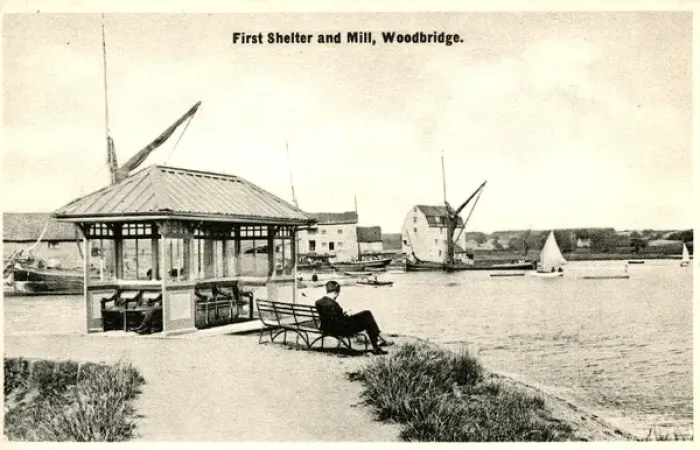 Framed Print : First Shelter & Windmill, Woodbridge, Suffolk Framed Print : First Shelter & Windmill, Woodbridge, Suffolk