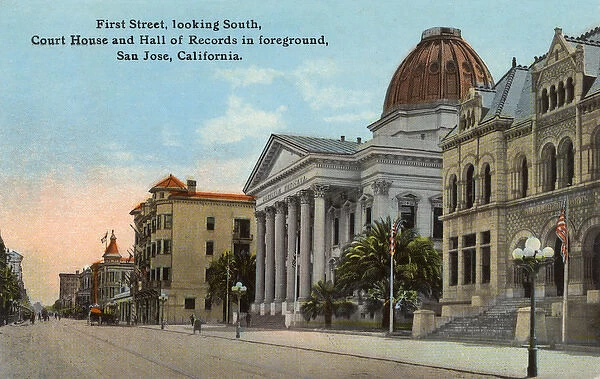 First Street, San Jose, Santa Clara County, California, USA