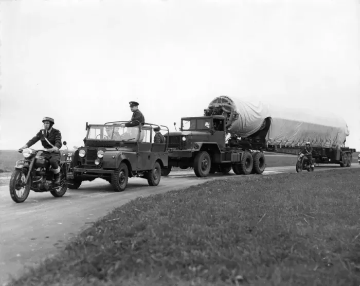 Framed Print : The first Thor missile for the RAF Framed Print : The first Thor missile for the RAF