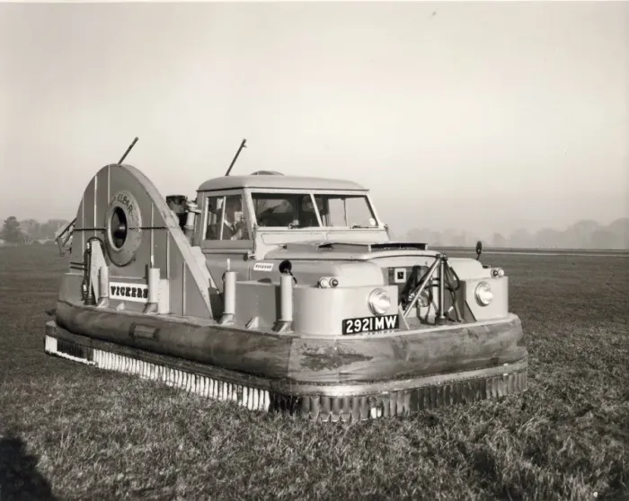 Framed Print : The first Vickers Hovertruck Framed Print : The first Vickers Hovertruck