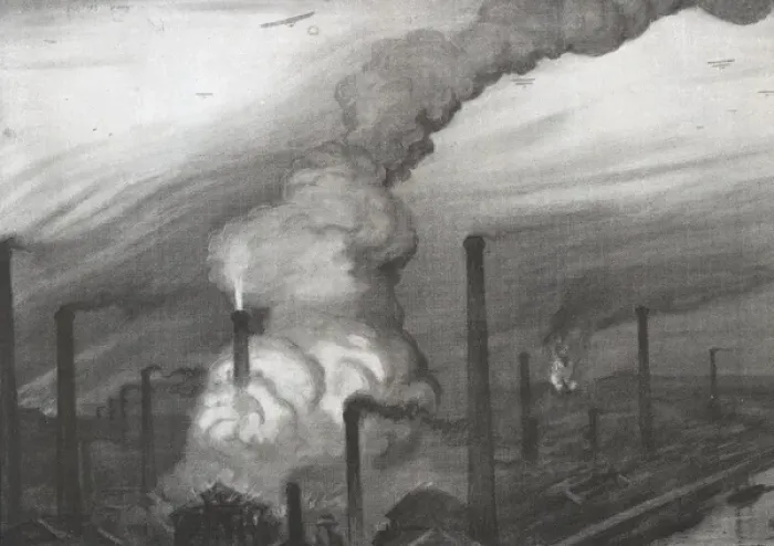 Framed Print : First World War (1915). German Ludwieshafen factory Framed Print : First World War (1915). German Ludwieshafen factory