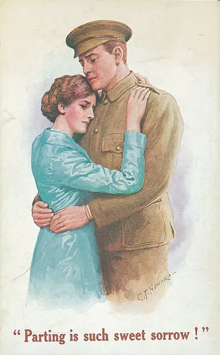 Framed Print : First World War Patriotic / Sentimental Postcard Framed Print : First World War Patriotic / Sentimental Postcard